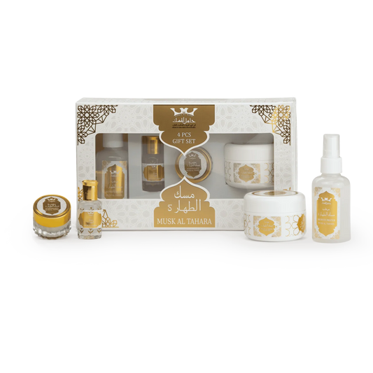 Musk Al Tahara White Gift Set